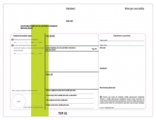 Doručenka C5 se zel. pruhem, typ 3 pro obecní použ.,1.000 ks