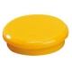 Magnet 24 mm, žlutý (balení 10 ks)