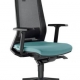 Židle kancelářská Look 270-AT, hlavová opěrka, modrá