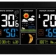 Meteostanice Solight, barevné LCD, USB nabíjení, černá