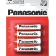 Baterie zinko-uhlíková Panasonic R6R Red Zinc, 4 ks