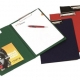 Podložka psací s klipem, dvojdeska, A4, PVC, červená