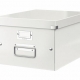 Krabice archivační Leitz Click-N-Store M (A4), bílá
