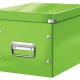 Krabice Leitz Click-N-Store WOW, čtvercová M, zelená