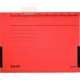 Desky závěsné Leitz ALPHA s bočnicemi, červené, 25 ks