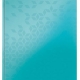 Zápisník Leitz WOW A4, linkovaný, ledově modrý