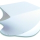 Blok špalíček 8,5x8,5x6 cm, vrtule, bílý
