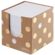Špalíček papírový 9x9x9 cm, nelepený, krabička, Pure Glam