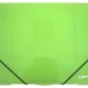 Složka tříklopá s gumou OPALINE ECONOMY, zelená