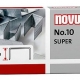 Spojovače kancelářské Novus č.10 Super, 1.000 ks