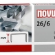 Spojovače kancelářské Novus 26/6 Standard, 1.000 ks