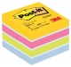 Bloček Post-it 2051-U, 51x51 mm, 400 lístků, ultra barvy