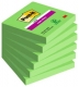 Bloček Post-it 654-6SS, 76x76 mm, 6x90 lístků, zelený