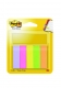 Záložky Post-it 670/5 neon, 15x50 mm, 5x100 lístků