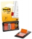 Záložky Post-it 680-4, 25,4x43,2 mm, 50 ks, oranžové