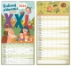 Kalendář nástěnný, Rodinný plánovací XXL 2024