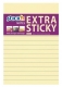 Bloček samolepicí Stick´n 150 x 101 mm, pastelový žlutý