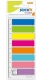 Záložky samolepicí Stick´n 45x12 mm, plast, 8x25 ks, neon