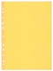 Obal závěsný A4, 50 mic, žlutý