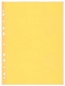 Obal závěsný A4, 50 mic, žlutý