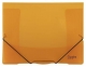 Složka tříklopá A4 Opaline 253, s gumičkou, oranžová