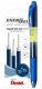 Sada Pentel náplň LR7-C modrá, 3 ks + pero EnerGel BL 107-C
